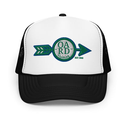 O.A.R.D. Premium Trucker Hat Green/Blue/White