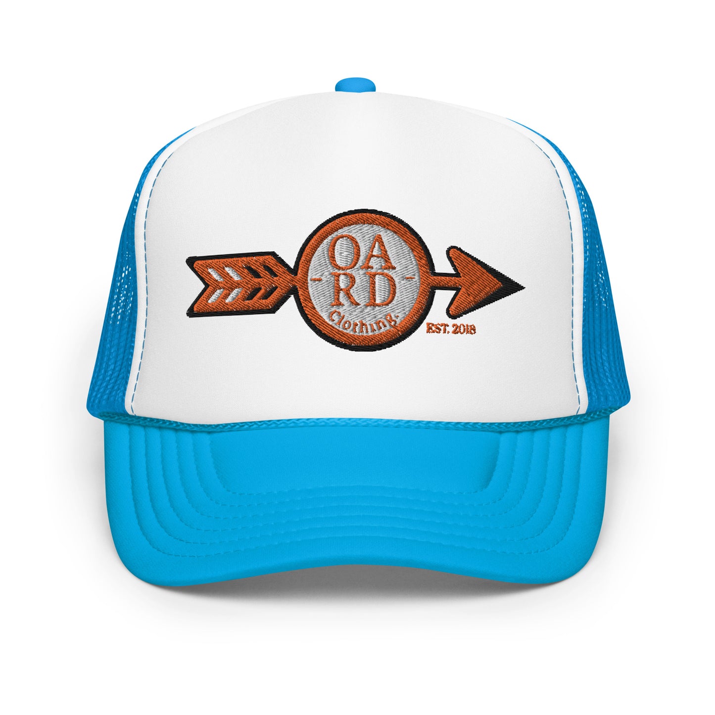 O.A.R.D. Trucker hat Orange/Black/White