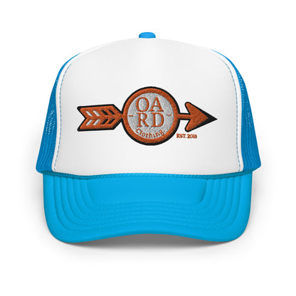 O.A.R.D. Trucker hat Orange/Black/White