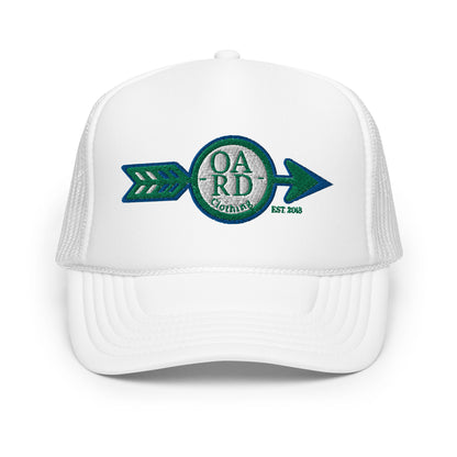 O.A.R.D. Premium Trucker Hat Green/Blue/White