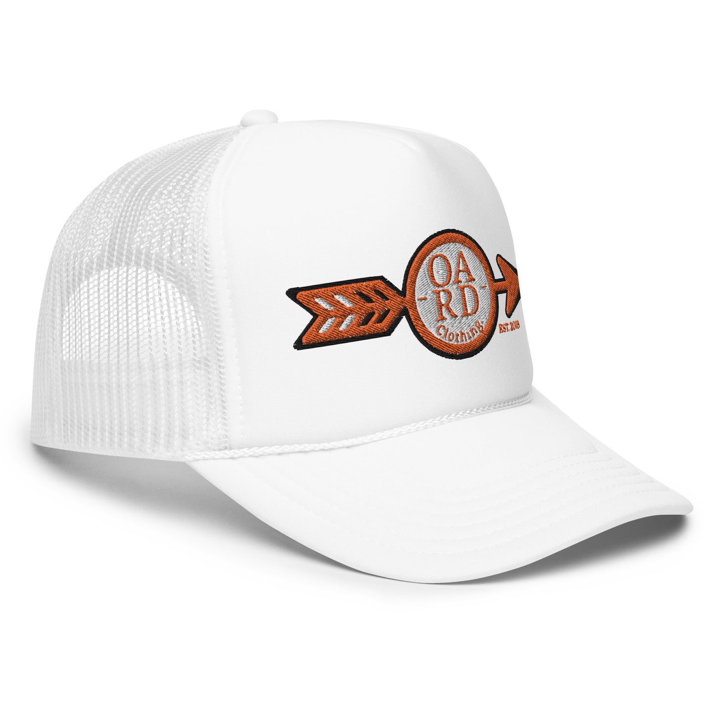 O.A.R.D. Trucker hat Orange/Black/White