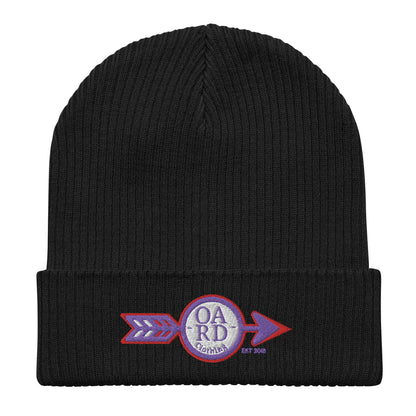 O.A.R.D.  Premium Skull Cap Purple/Red/White