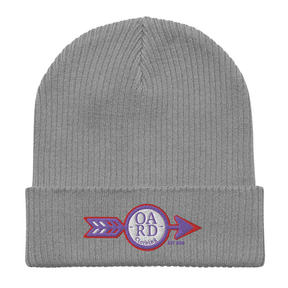 O.A.R.D.  Premium Skull Cap Purple/Red/White