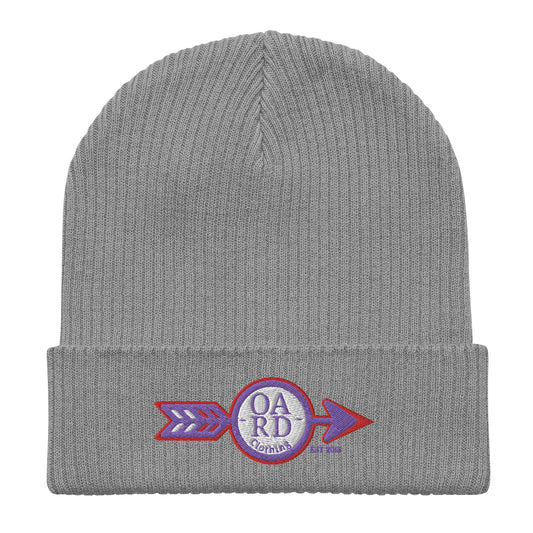 O.A.R.D.  Premium Skull Cap Purple/Red/White