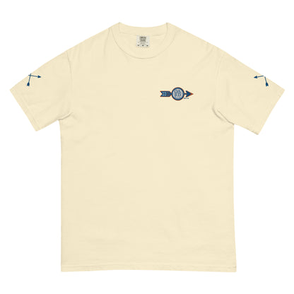 O.A.R.D. T-Shirt Chest Logo Blue/Orange/White