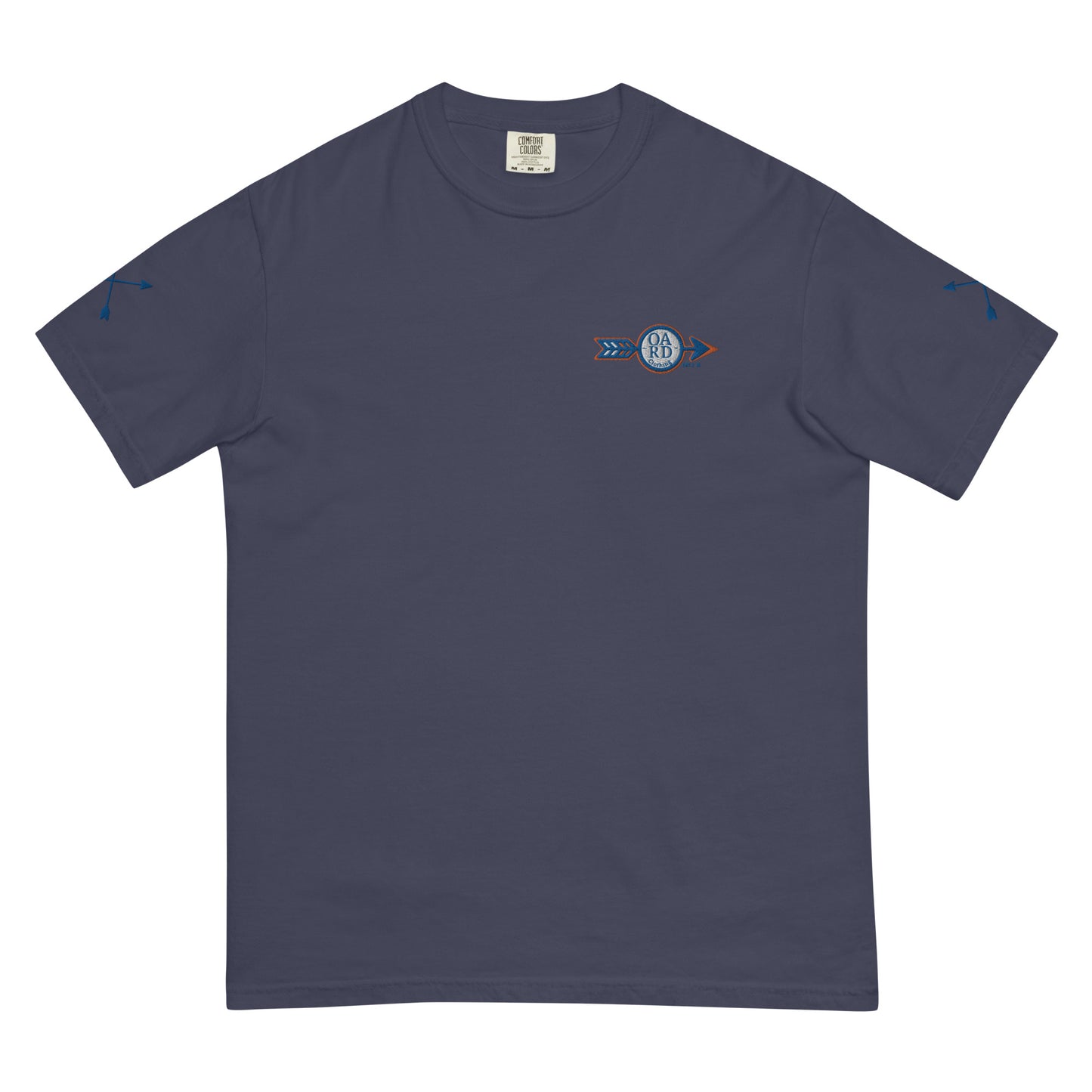 O.A.R.D. T-Shirt Chest Logo Blue/Orange/White