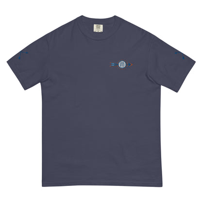 O.A.R.D. T-Shirt Chest Logo Blue/Orange/White