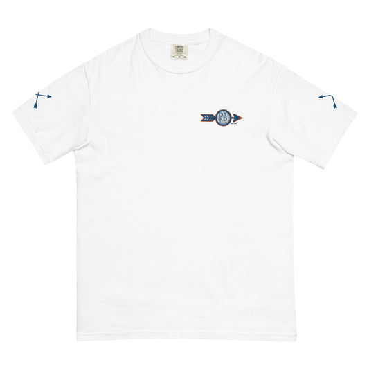 O.A.R.D. T-Shirt Chest Logo Blue/Orange/White