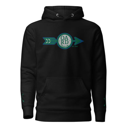 O.A.R.D. Premium Hoodie Green/Blue/White