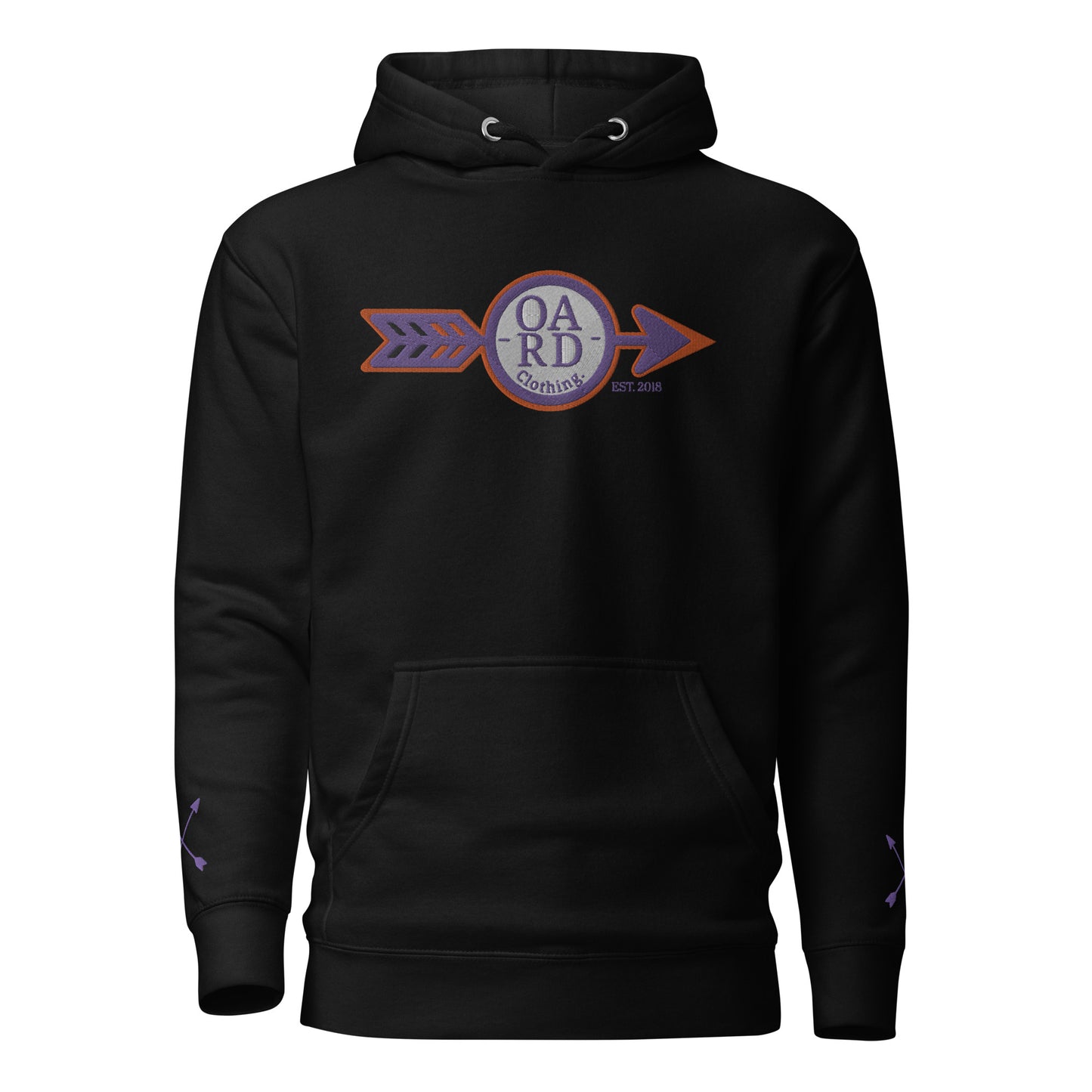 O.A.R.D. Premium Hoodie Purple/Orange/Black