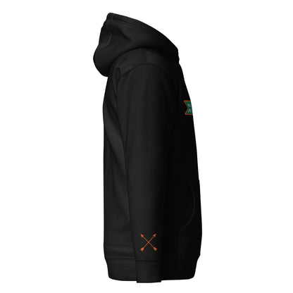 O.A.R.D. Premium Hoodie Green/Orange/White