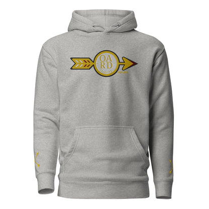 O.A.R.D. Premium Hoody Maroon/Gold/Black