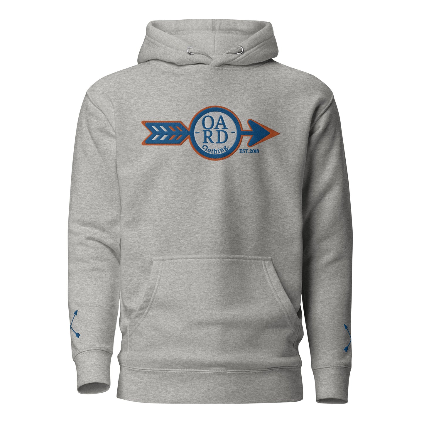 O.A.R.D. Premium Hoodie Blue/Orange/White