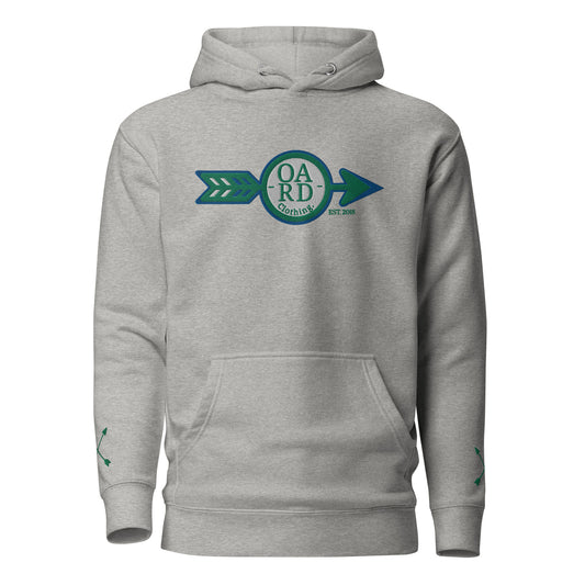 O.A.R.D. Premium Hoodie Green/Blue/White