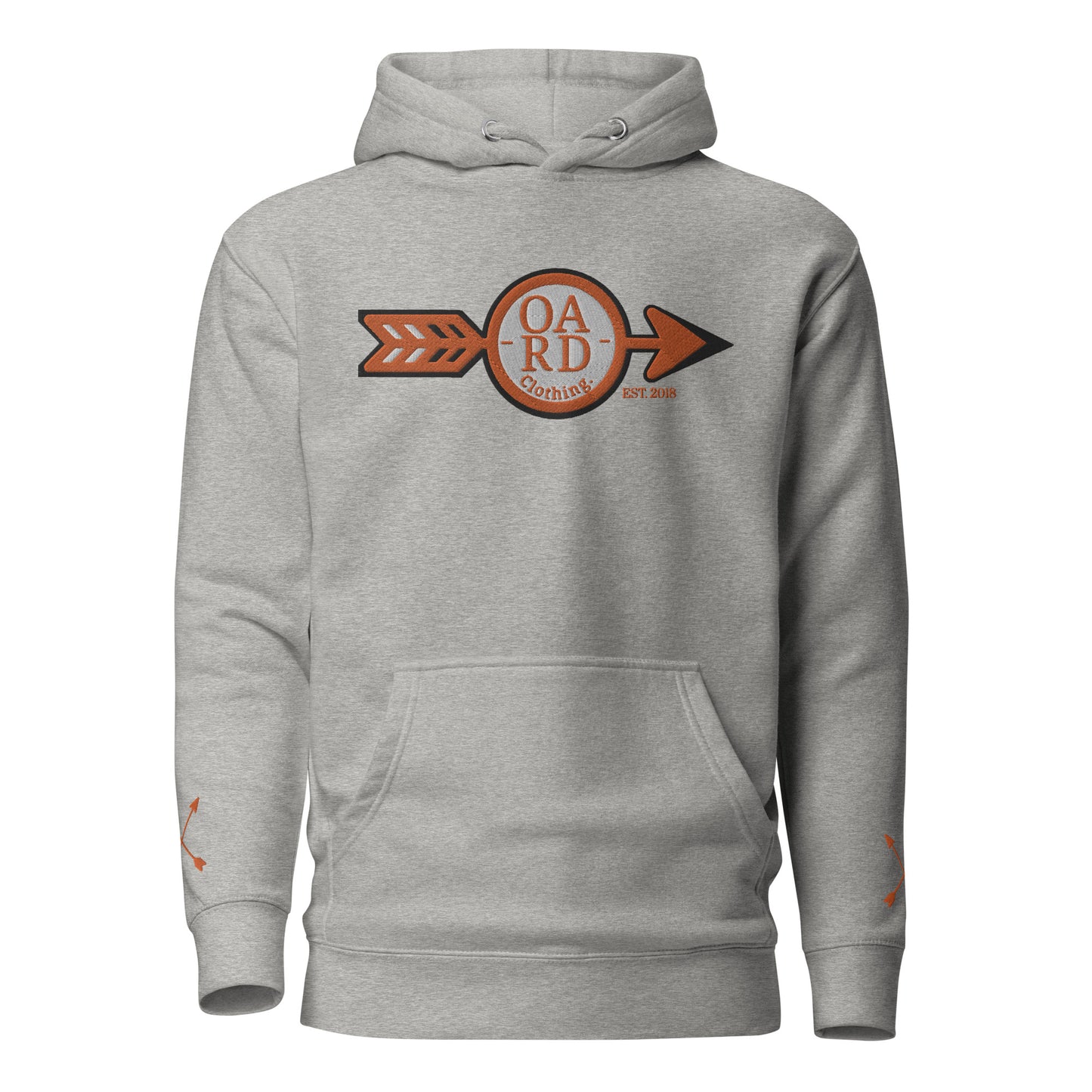 O.A.R.D. Premium Hoodie Orange/Black/White