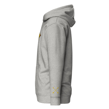 O.A.R.D. Premium Hoody Maroon/Gold/Black