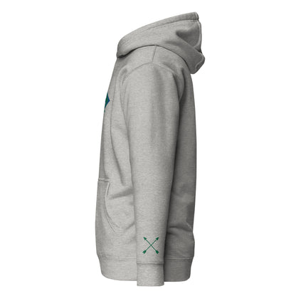 O.A.R.D. Premium Hoodie Green/Blue/White