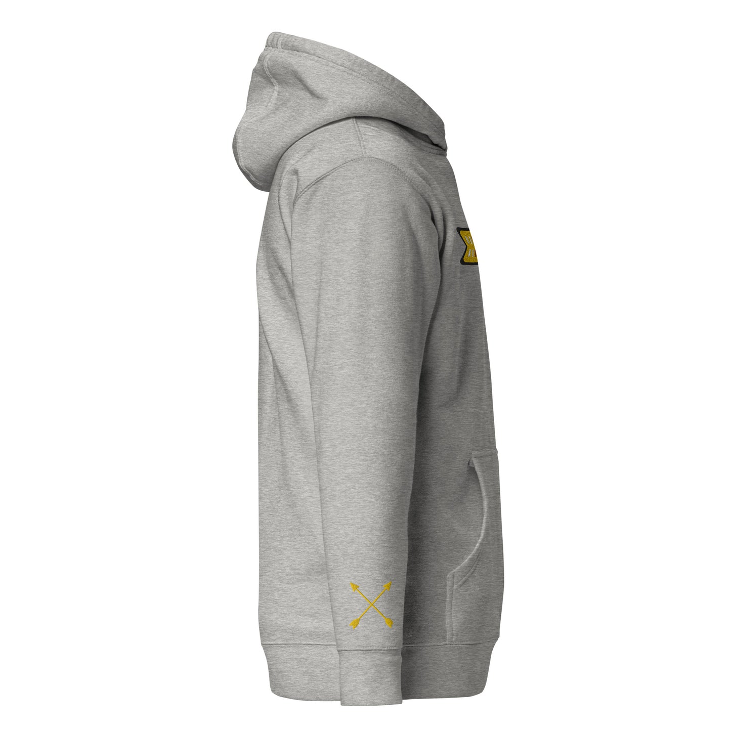 O.A.R.D. Premium Hoody Maroon/Gold/Black