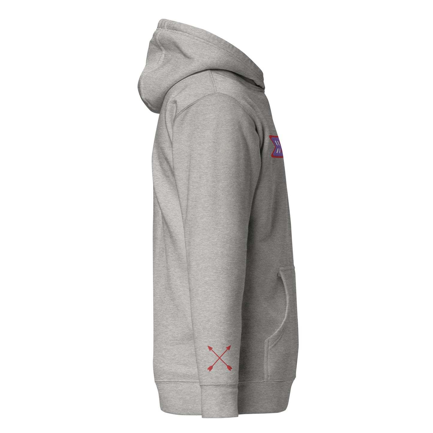 O.A.R.D. Premium Hoodie Purple/Red/White