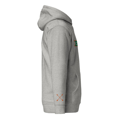 O.A.R.D. Premium Hoodie Green/Orange/White