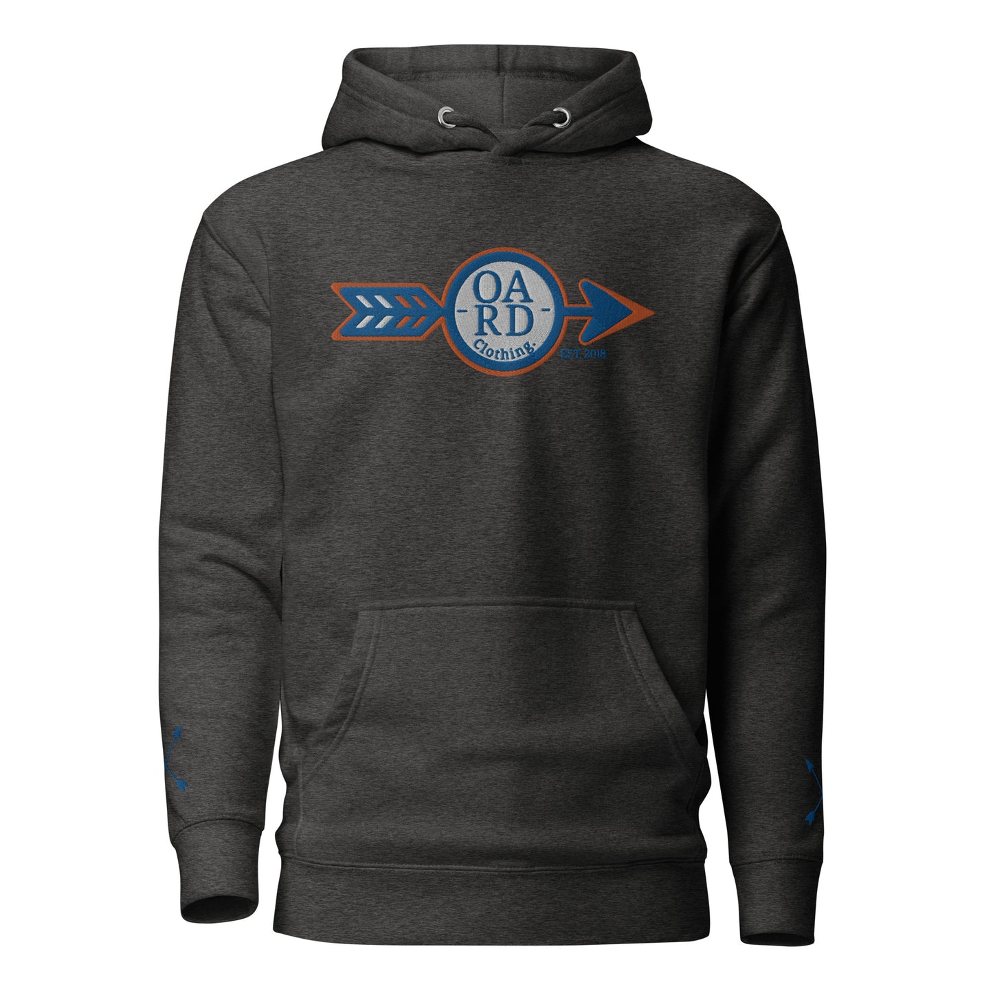 O.A.R.D. Premium Hoodie Blue/Orange/White