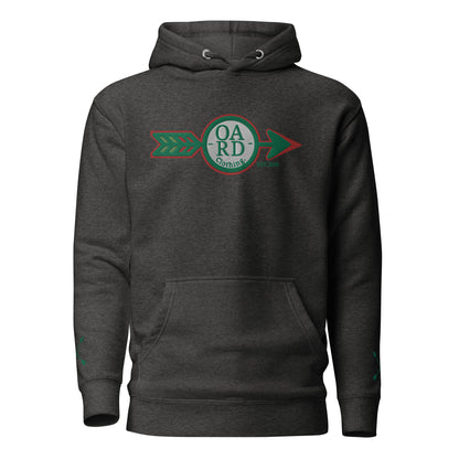 O.A.R.D. Premium Hoodie Green/Red/Kiwi