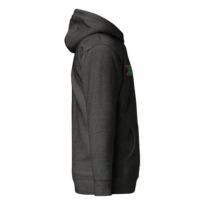 O.A.R.D. Premium Hoodie Green/Red/Kiwi