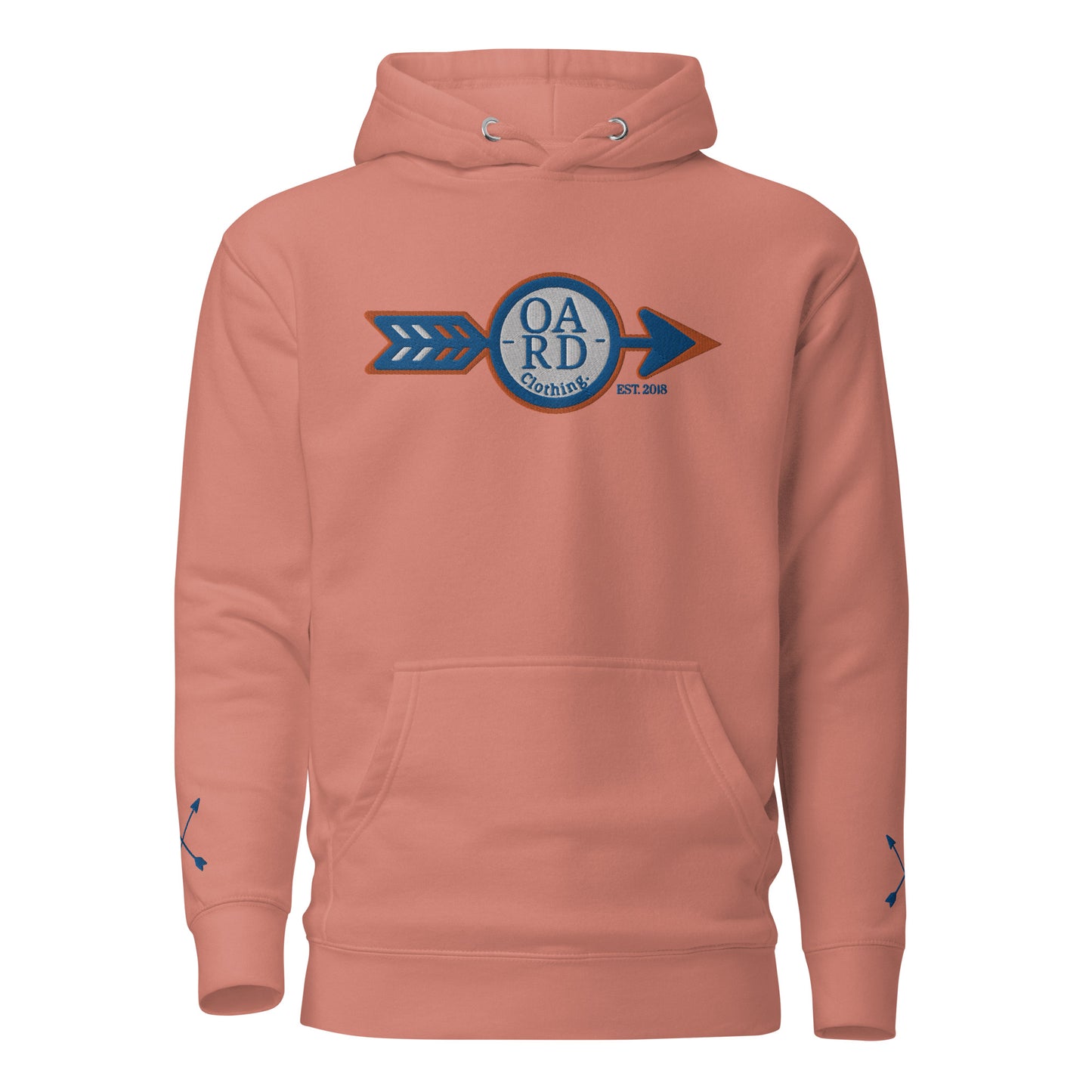 O.A.R.D. Premium Hoodie Blue/Orange/White