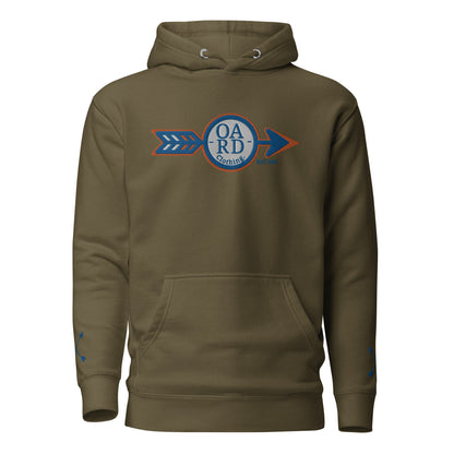 O.A.R.D. Premium Hoodie Blue/Orange/White