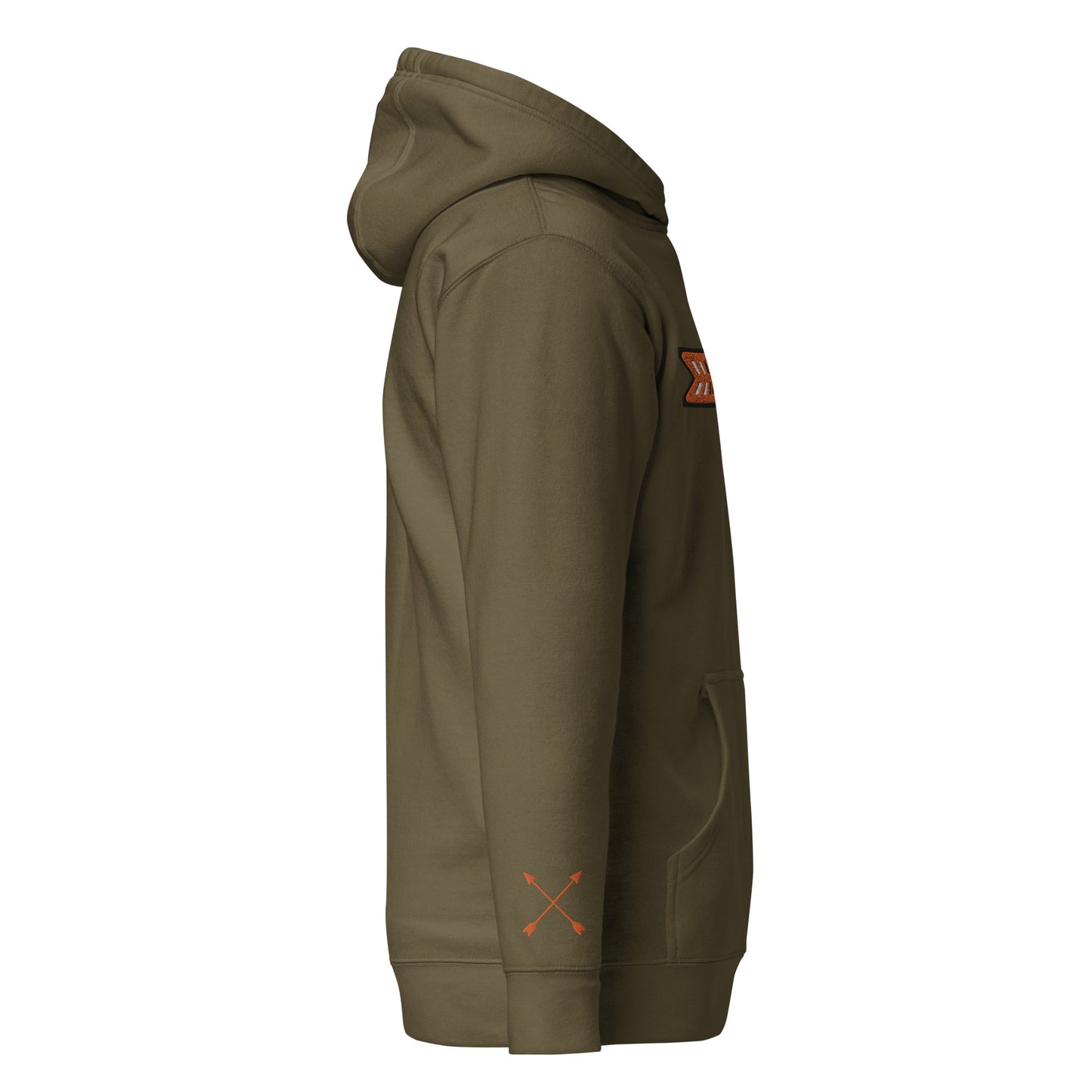 O.A.R.D. Premium Hoodie Orange/Black/White