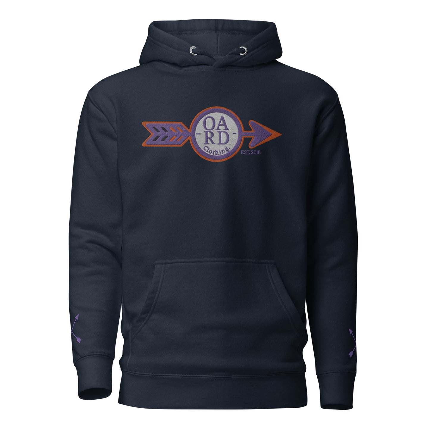 O.A.R.D. Premium Hoodie Purple/Orange/Black