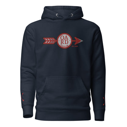 O.A.R.D. Premium Hoodie Red/Grey/Black