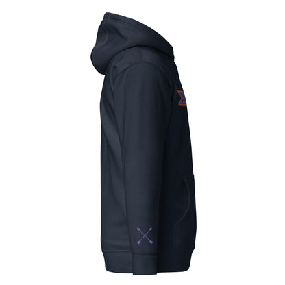 O.A.R.D. Premium Hoodie Purple/Orange/Black