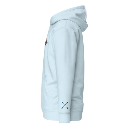 O.A.R.D. Premium Hoodie Blue/Orange/White