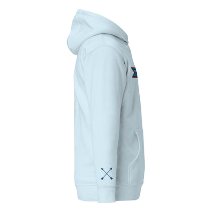 O.A.R.D. Premium Hoodie Blue/Orange/White