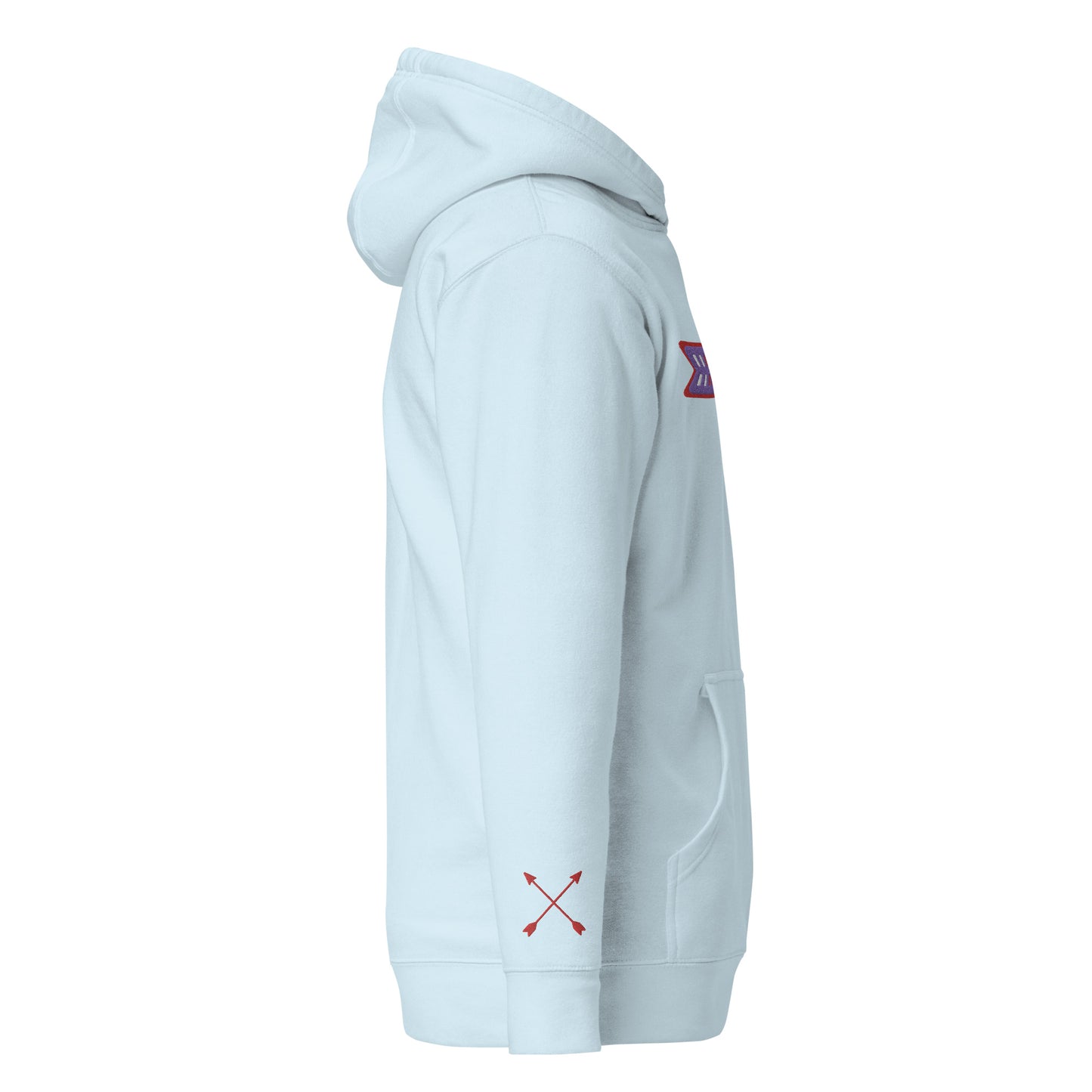 O.A.R.D. Premium Hoodie Purple/Red/White