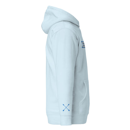 O.A.R.D. Premium Hoodie Ice Blue/White/Navy Blue