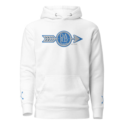 O.A.R.D. Premium Hoodie Ice Blue/White/Navy Blue