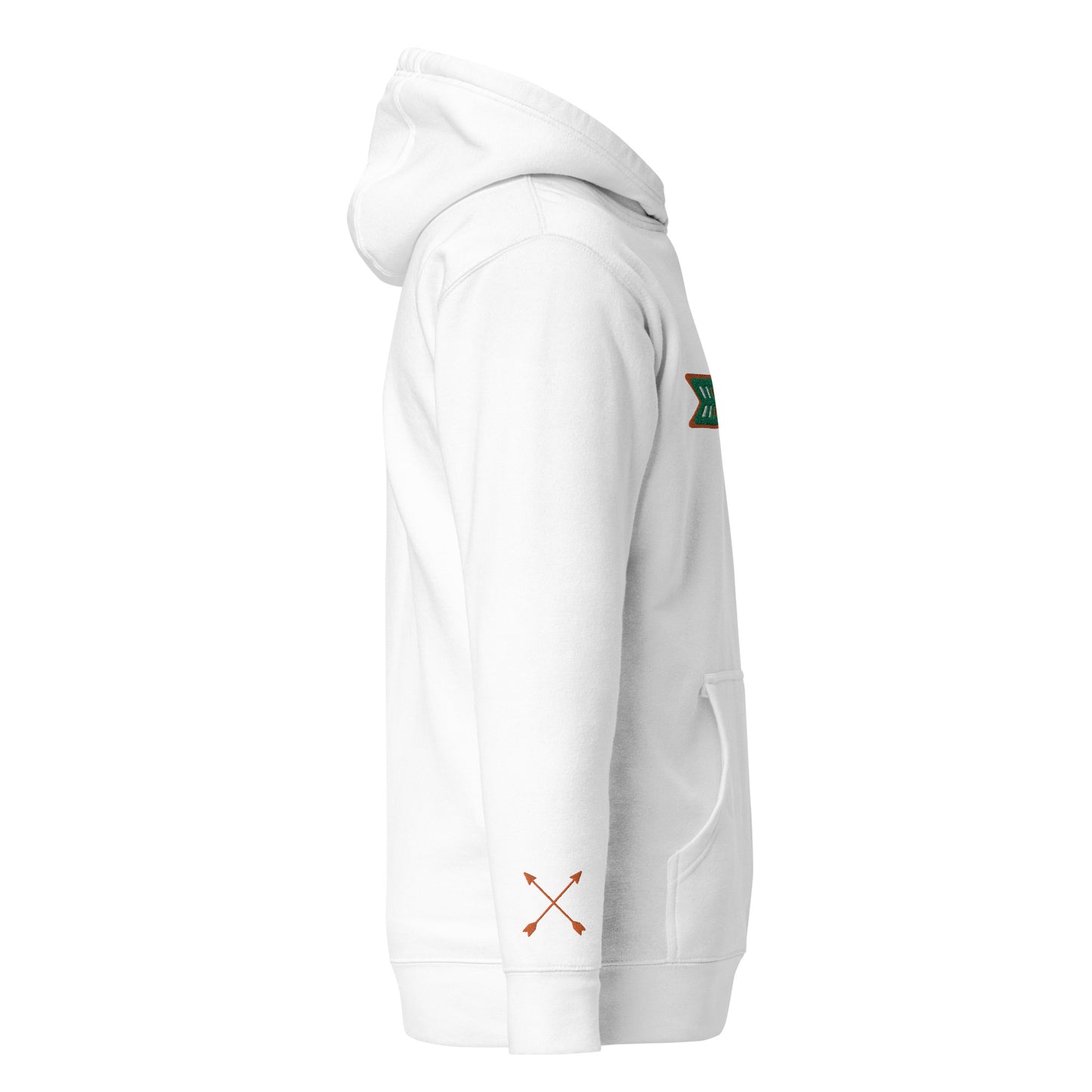 O.A.R.D. Premium Hoodie Green/Orange/White