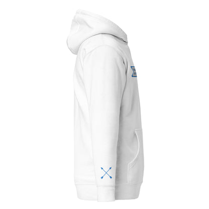 O.A.R.D. Premium Hoodie Ice Blue/White/Navy Blue